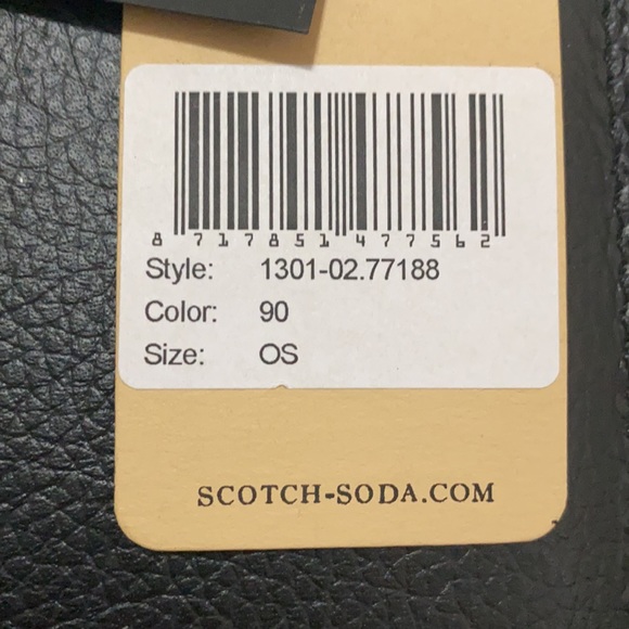 Scotch & Soda leather sleeve - Picture 3 of 3